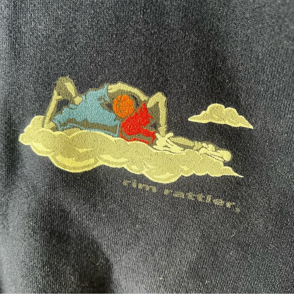 Vintage Y2K Rim Rattler Bury Me With My Basketball Oversized Crewneck VTG - Picture 3 of 8